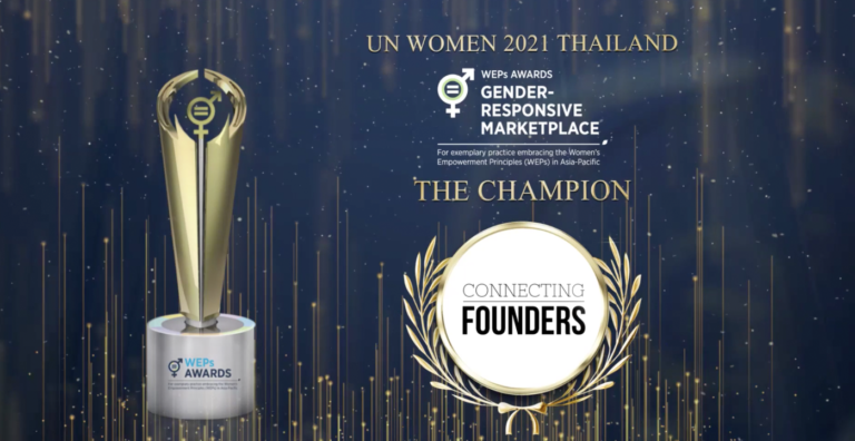PRESS RELEASE: Connecting Founders Co., Ltd. wins UN Women Award for Advancing a Gender-Responsive Marketplace
